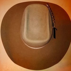 Finchers 5x pecan cowboy hat size 7